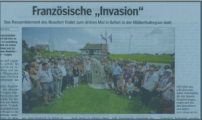 24e Rassemblement des Beauforts 2018 au Luxembourg